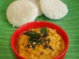 Cabbage Chutney / Side Dish For Idli / Dosa