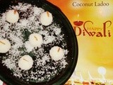 Coconut Ladoo / Laddu Using Condensed Milk