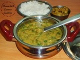 Drumstick Leaves / Murungai Keerai Sambar /முருங்கை கீரை சாம்பார்