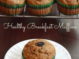 Healthy Breakfast Muffins