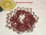 Kavuni Arisi / Black Rice Sweet Pongal - Chettinad Special