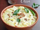 Olan recipe / Ashgourd and rose moong stew - Kerala Special