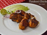 Pan fried Tandoori Chicken / Tandoori Chicken Stove Top