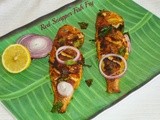 Red Snapper Fish Fry / Sankara Meen Varuval / South Indian Style Fish Fry - Shallow Frying Method