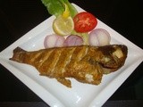 Tandoori Fish / Baked Fish using Tandoori Masala