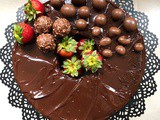 Chocolate cake (eggless)