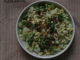 Lentil & cucumber salad / kosambari
