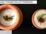 Ragi kanji /finger millet porridge