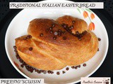 Traditional italian easter bread