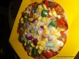 Pizza on Tawa/ Homemade Pizza/ Healthy Pizza