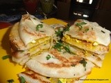 Stuffed Paneer Kulcha's