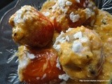 Stuffed Tomatoes with Gravy/ Bhurma Tamatar