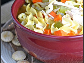20-Minute Loaded Chicken Noodle Soup