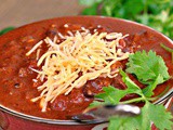 6th Annual Chili Contest: Entry #7 – Manly Meaty Chili + Weekly Menu
