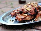 Grilled Pork Tenderloin Satay