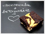 Cheesecake-brownie