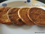 Masala crisp Bhakhari recipe, how to make cripsy bhakhri for snacks at home