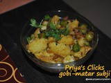 Recipe : Cauliflower Peas Curry , How to make Gobi matar subji