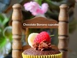 Chocolate Banana Cupcake