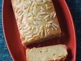 Eggless Vanilla Almond Cake