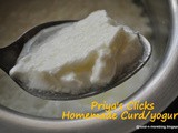 Recipe : home-made Curd | how to make yoghurt at home