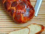 Five-Strands Braided Challah Bread