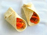 Mixed Beans Kabab Wrap