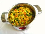 Oats,Mixed Veggies & Moongdal Khichdi