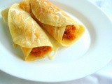 Patishapta - a Bengali Sweet Crepe