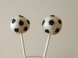 Soccor Ball Cake Pops - a Guest Post