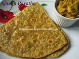 Ajwain Paratha/Omam Paratha/Carom Seeds Paratha