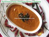 Chettinad Kara Chutney/Kara Chutney Recipe/ChettinadOnion &Tomato Kara Chutney/Spicy Red Chutney Recipe