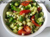 Cucumber & Bell pepper Salad