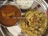 Dindigul Thalapakkati Chicken Biryani/Thalapakkati Chicken Biryani with Naatu Kozhi/Naatu Kozhi Chicken Biryani/Sunday Special Biryani