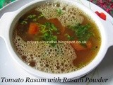 Easy & Quick Rasam with Rasam Powder/Instant Tomato Rasam
