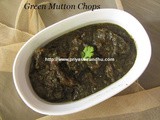 Green Mutton Chops/How to make Green Mutton Chops/Spicy Green Mutton Chops