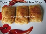 Vegetable Puffs with Potato Filling