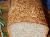 Chleb na zakwasie z estragonem i sezamem