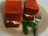 Ciasto marchewkowo-pomarańczowe Moni