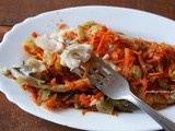 Filet rybny w warzywach