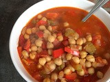Hiszpańska zupa z cicierzycą