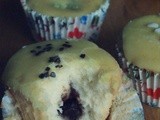 Muffinki z konfiturą wiśniową na urodziny