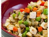 Stir Fry Liap-Liap (ToFu, French Beans, Carrots, Onions and Mushrooms)