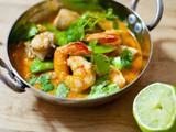 Thai Red Curry with Prawns