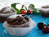 Muffin al cioccolato e ciliegie....fato o destino