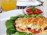 Ciabatta pizza and the Half Chinese Quay Lo