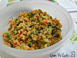 Stuffed mushrooms with spiced couscous
