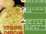 Veggie Quiche with Health Benefits