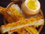 The Food Desert Project: Soft-boiled Eggs with Pimento Cheese Soldiers