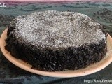 5 Minutes Microwave Oreo Biscuit Cake - Eggless